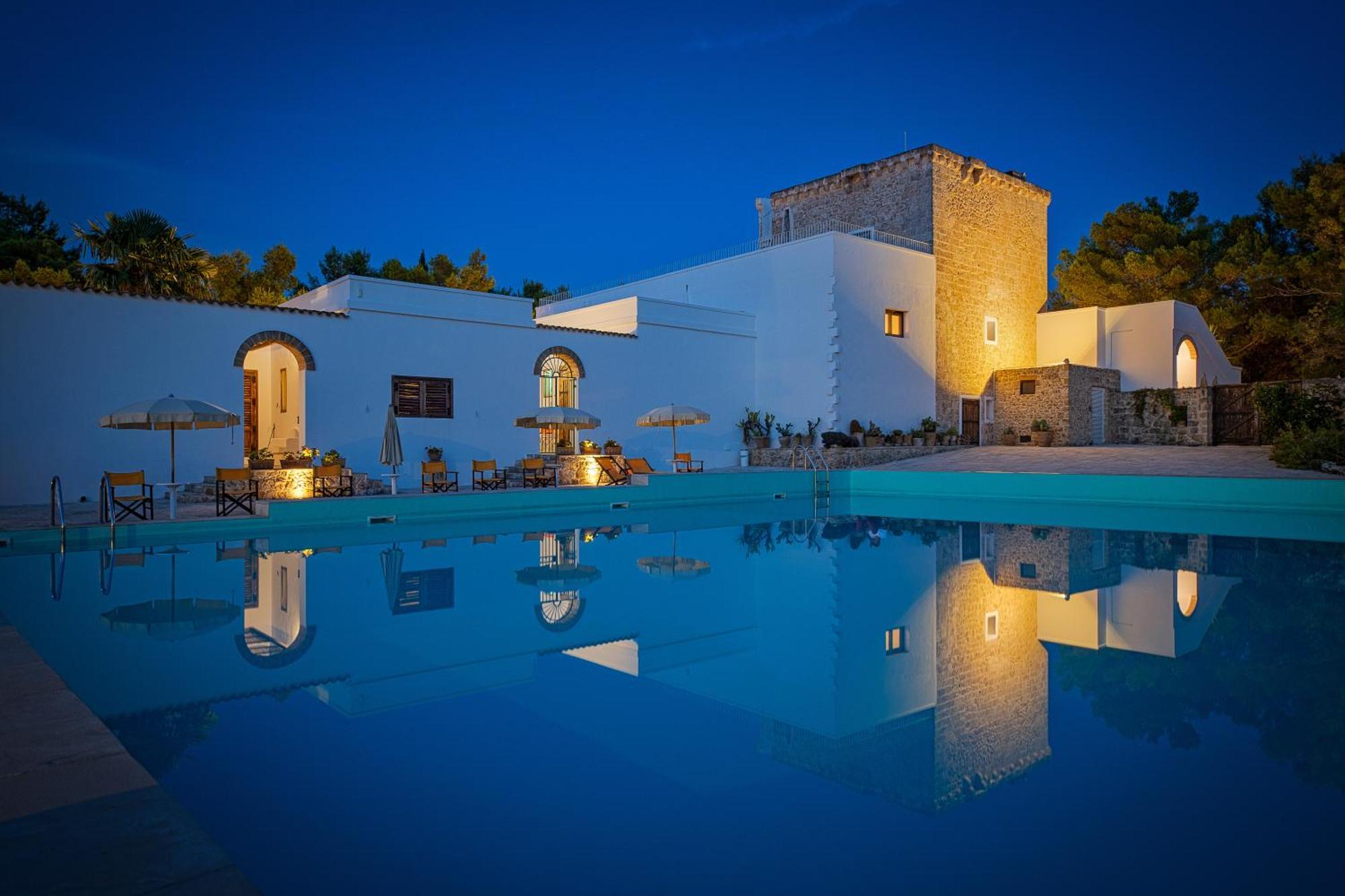 Torre Casciani Villa Ugento Luaran gambar